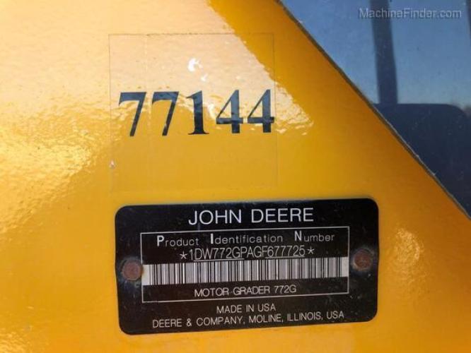 John Deere 772GP
