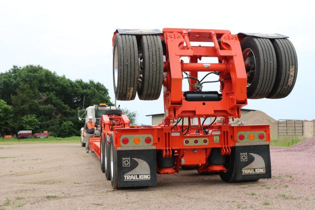 TKHDG Hydraulic Detachable Gooseneck