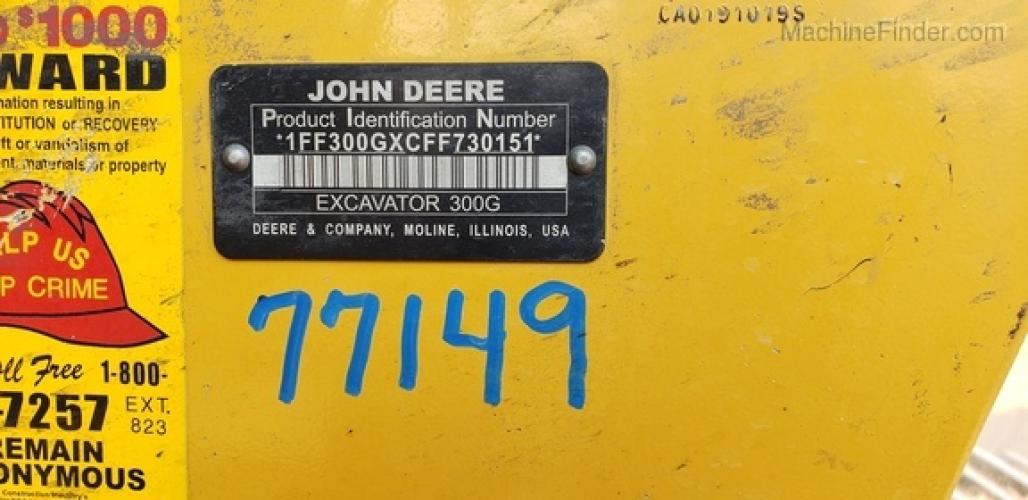 John Deere 300G LC
