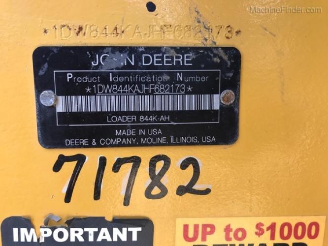 John Deere 844K-III A