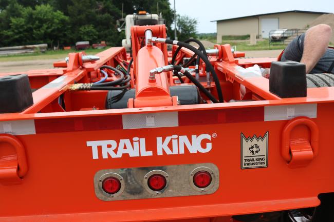 TKHDG Hydraulic Detachable Gooseneck