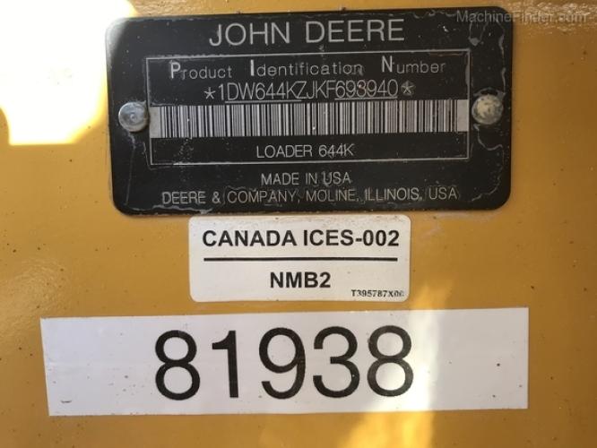 John Deere 644K